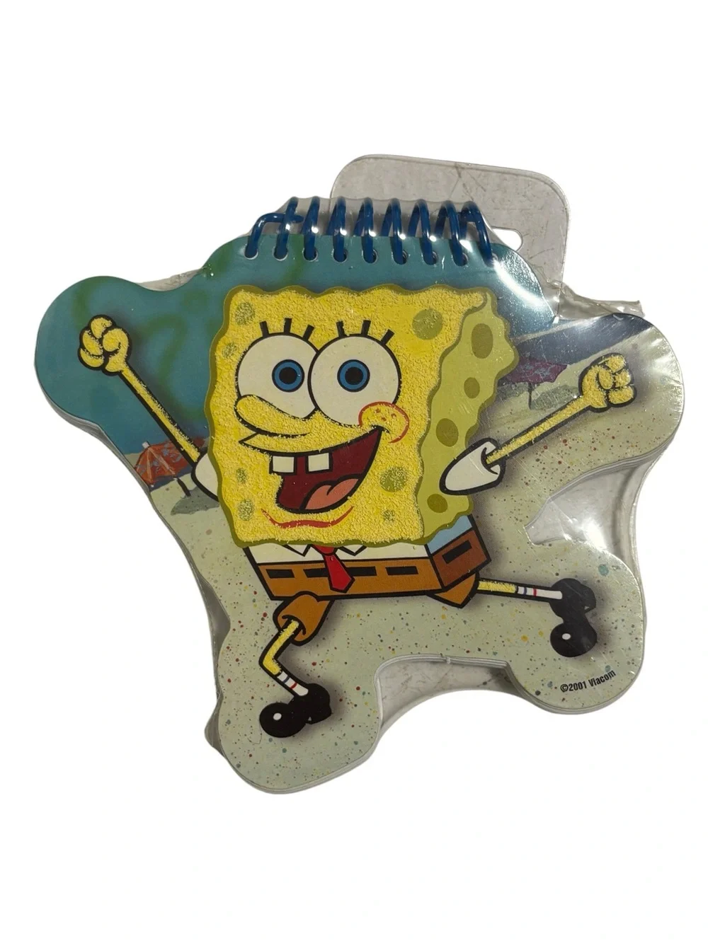 Vintage 2001 SpongeBob Squarepants Notepad NEW Sealed